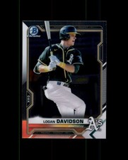 2021 Bowman Chrome Prospects #BCP115 Logan Davidson (ref 165644)