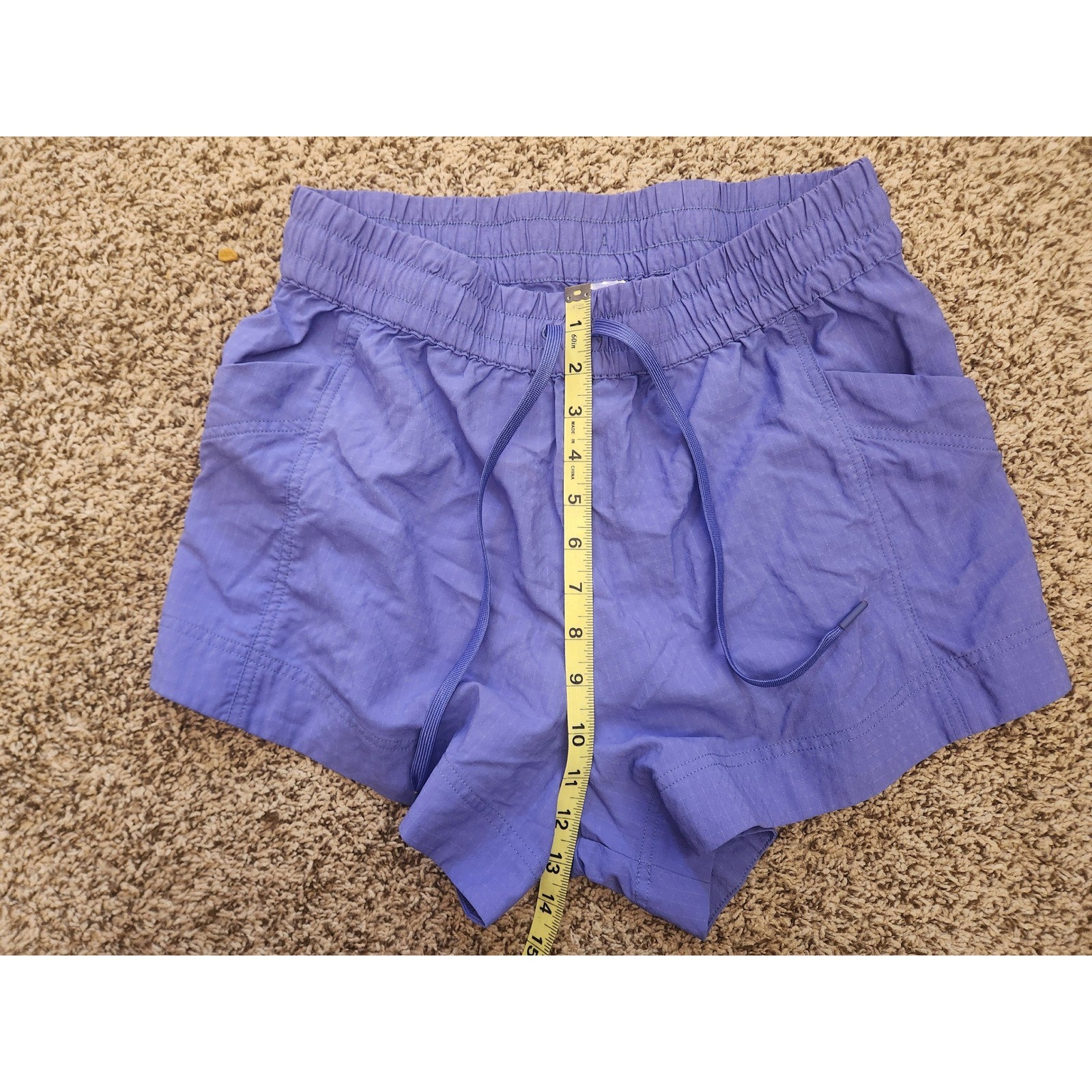 Fabletics Womens Medium Purple Ripstop Athletic R… - image 6