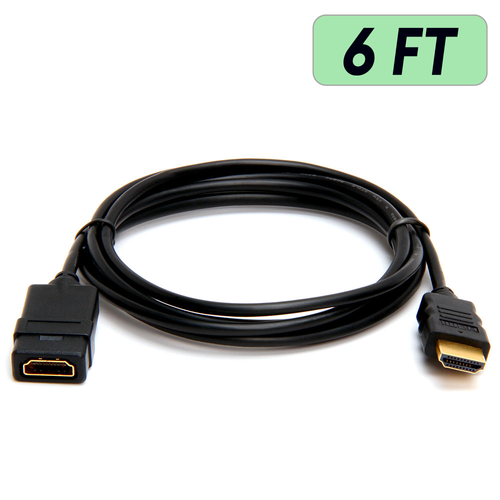 HDMI Extension Cable 5 Pack Male to Female HDMI Cable Extender Adapter 3D 4K 2K - Picture 9 of 11