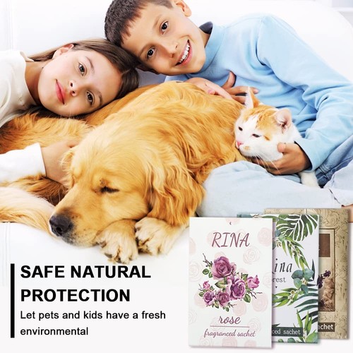 8 pk Lavender Scented Sachet Drawer Bags Home Fragrance, Qingbei Rina® Superb - Picture 4 of 6