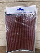 5 Pc Red Brick Molded Sheet dollhouse miniature FF60660 1/12 scale Handley House