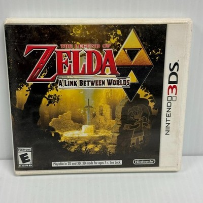 Nintendo 3DS THE LEGEND OF ZELDA A LINK BETWEEN WORLDS Game 2013 TESTED & WORKS