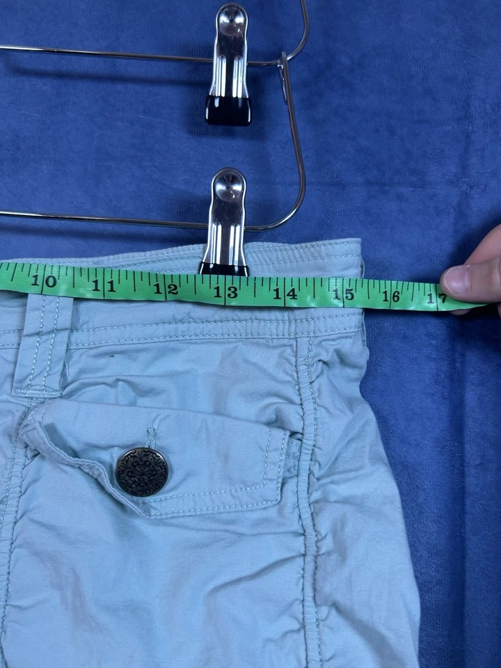 Mini Pantalones Cortos Vanilla Star Azul Claro Acanalados Juniors Talla 9 Foto 3 de 4