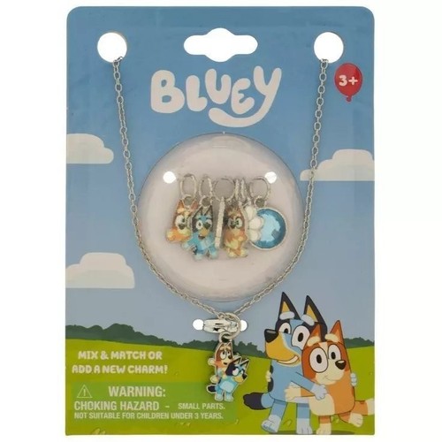 Bluey & Friends Add a Charm Halskette 7 Charms