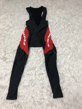 Look Pro Team Cycling Men’s Full Body Suit Cushion Padded  Size M excellent con 