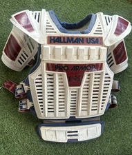 Vintage Rare Hallman USA Pro Armor BMX Motocross Chest Protector