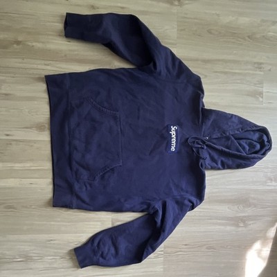 Supreme box logo Hoodie Lila Gr. M Logo 2021