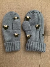 Baby gap x Disney Minnie mouse toddler gloves mittens 2-3T blue knitted winter
