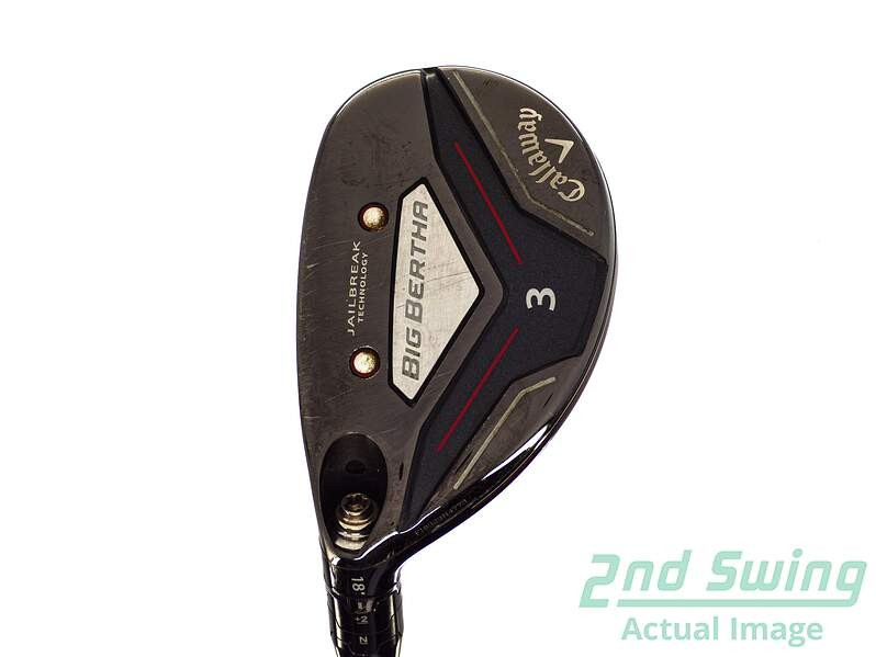 Callaway 2019 Big Bertha 3 Hybrid 18° Senior Flex Graphite Left-Handed 42.25in