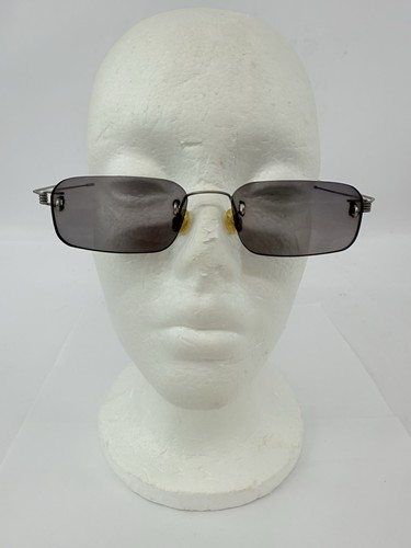 Vintage Lindberg Air Titanium Rimless Eyeglass Frames 145mm Gray Metal Frame - Picture 2 of 23