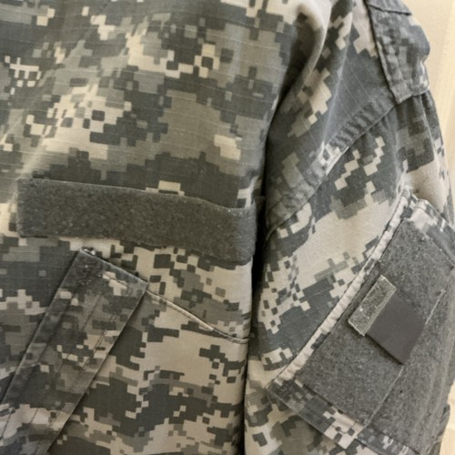 US Military Issue Army Combat Uniform ACU Camo Cappotto Giacca Extra Large Lungo - Foto 7 di 10
