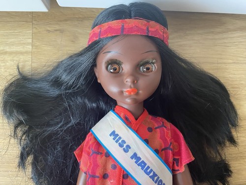 Vintage 60er 70er Alta Moda Furga Alco Bambola Miss Mauxion Black Susanna Doll - Bild 5 von 9