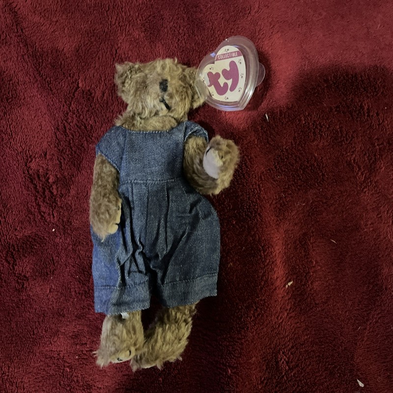 Classic 1993 Ty Attic Treasures WEE WILLIE The Teddy Bear