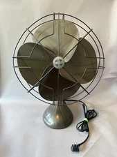 1930s Westinghouse 16” Poweraire 16-SQ-3 Art Deco Desk Fan Death Vader Antique
