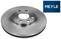 2X Bremsscheibe Meyle 6155210009 2 Bremsscheiben Vorderachse Vorne FüR Opel