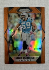 2017 Panini Prizm - Luke Kuechly #52 Orange Prizm 91/275