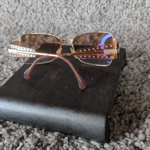 Vintage Cazal 947 Sonnenbrille M. 947 Col. 497 Gold 59-16mm Germany *ohne Gläser* - Bild 14 von 14