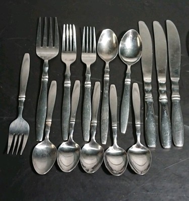 Reed Barton Heritage Mint Brompton Flatware Lot 14 Pc