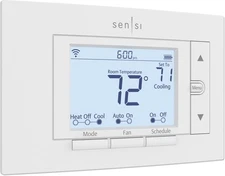 Sensi Smart Thermostat, 100 Years Of Expertise, Wi-Fi, Data Privacy, Programm...