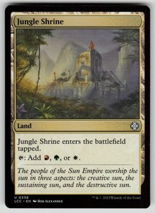 Jungle Shrine 338 Commander: The Lost Caverns of Ixalan