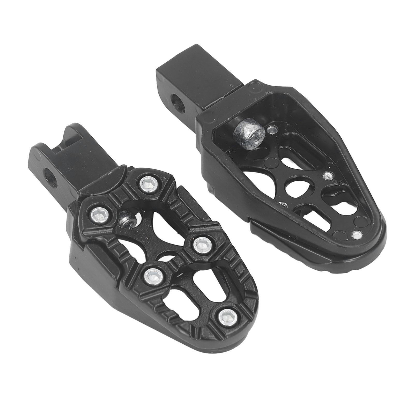 Motorcycle Foot Pegs Fadeproof Anti Slip Motorcycle Rear Foot Rest Pedal Bla BAJ