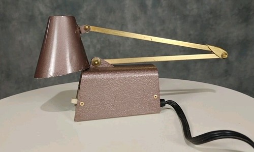 Rare MCM Model 3615 Industrial Tensor Desk Lamp by Dazor, USA, c. 1960's - Picture 14 of 15