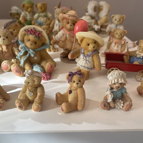 Lote de trabajo paquete grande de peluches apreciados de la década de 1990 Enesco Priscilla Hillman - Imagen 6 de 24