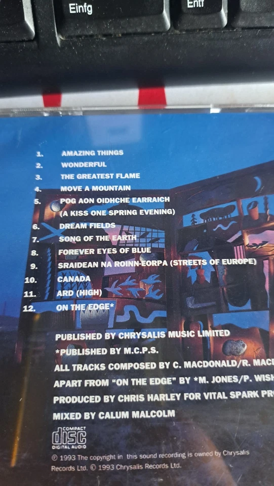 Runrig - Amazing Things - CD - KULT - 90er - ROCK - Bild 2 von 2