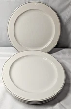 Syracuse China Brookline Dinner Plates 9 3/4" Set of 4 Restaurant Ware Savoy