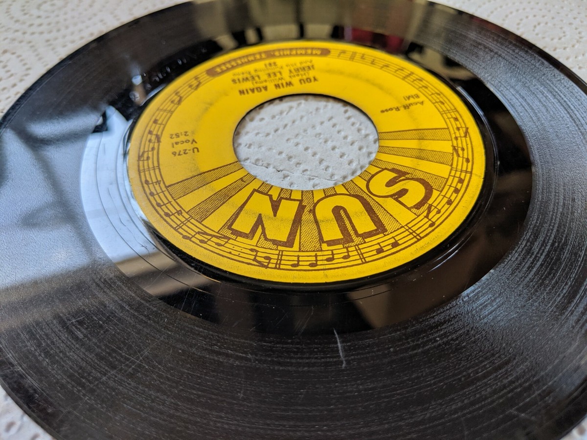 Jerry Lee Lewis 'Great Balls Of Fire' Original 1957 45rpm SUN 281