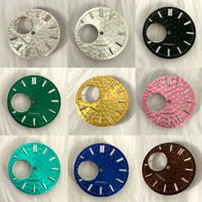 28.5mm Multicolor Round Green Luminous Watch Dial For NH38 Movement Accessories