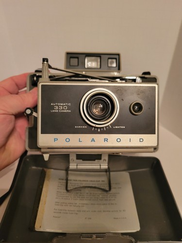 Vintage Polaroid Automatic 330 Land Camera - ungetestet, sauber..for parts.. - Bild 11 von 12