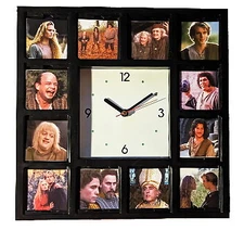 The Princess Bride Movie Film Clock with 12 pictures