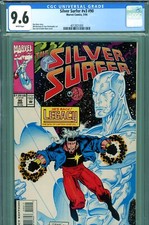 Silver Surfer v3 #90 CGC 9.6 - Legacy cover & story -Lim/Aiken cove - Marz story