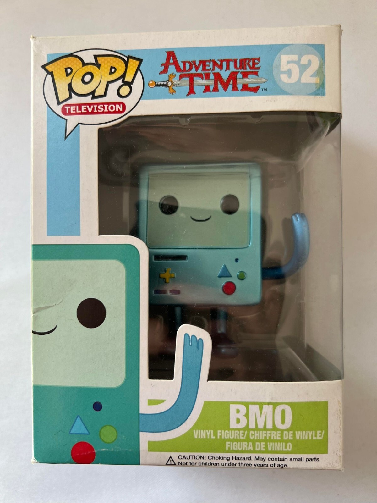 Funko Pop Television Adventure Time #52 Bmo Metallic Vinyl Figure