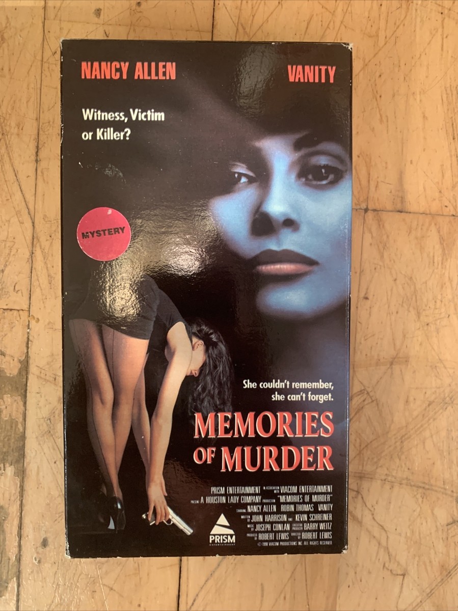 Memories of Murder VHS Lifetime Movie 1990 Vanity Prism Video