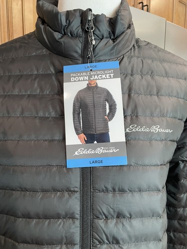 Eddie Bauer Mens Microlight II Packable 
