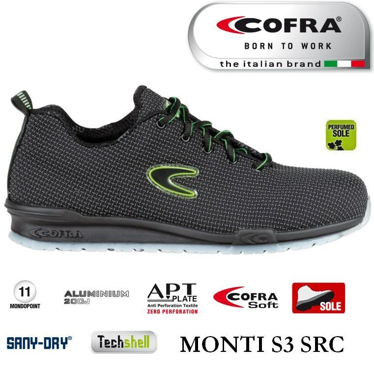 SCARPE ANTINFORTUNISTICHE COFRA NEW TWISTER BEIGE S1 P SRC 41