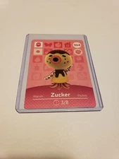 !SUPER SALE! Zucker # 364 Animal Crossing Amiibo Card AUTHENTIC Series 4 NEW!