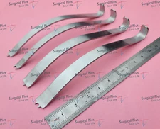 Kolbel Glenoid Shoulder Single & Double 15mm,23mm O/L 30cm Retractor Set of 4