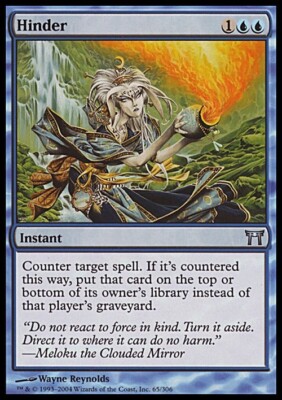 Hinder ~ Champions of Kamigawa [ PLAYED ] [ Magic MTG ]