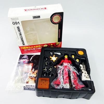 Figurine Revoltech Yamaguchi Vash The Stampede (Trigun) #091 - Édition Limitée, Neuve Sous Boîte