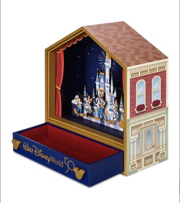 Walt Disney World 50th Anniversary Music Box | eBay