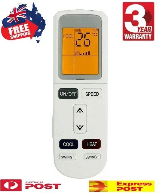 Replacement Air Conditioner Remote Control For Rinnai YKR-L/101E YKR-L/102E  | eBay