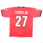 Eric Stokes Signed Georgia Bulldogs Jersey (JSA COA) 2021 Packers 1st Round Pick — photo 1