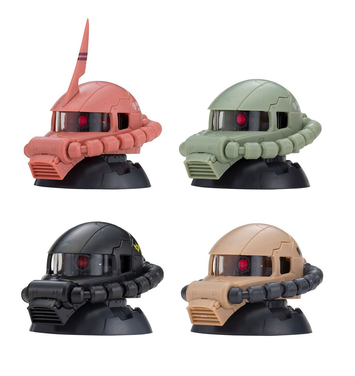 Gundam Zaku Head Figure Exceed Model Kit Vol 10 Bandai