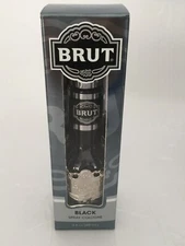 Brut Black  Idelle Labs Cologne Spray for Men 3.0 fl oz / 88 ml