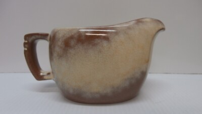 Vintage FRANKOMA Plainsman Desert Gold 5S Single Spout Gravy Boat & Handle
