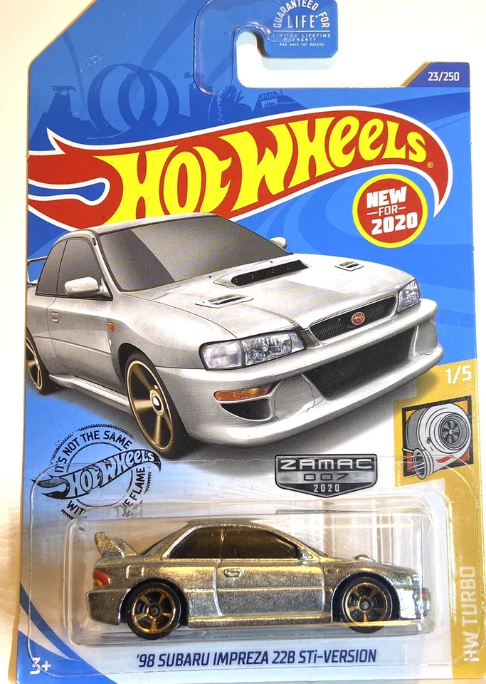 Hot Wheels 8 Pc Subaru Impreza 22B STi-version New Treasure Hunt Zamac Tomica 15 - Image 4 of 4