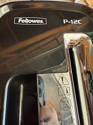 Fellows P12C Paper Shredder -Fast Ship